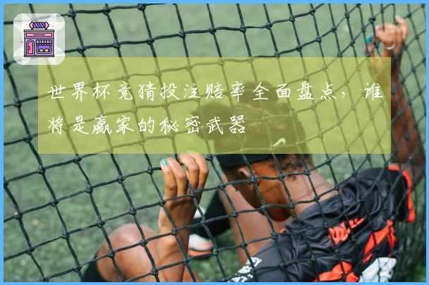 世界杯竞猜投注赔率全面盘点，谁将是赢家的秘密武器