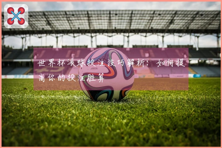 世界杯滚球投注技巧解析：如何提高你的投注胜算